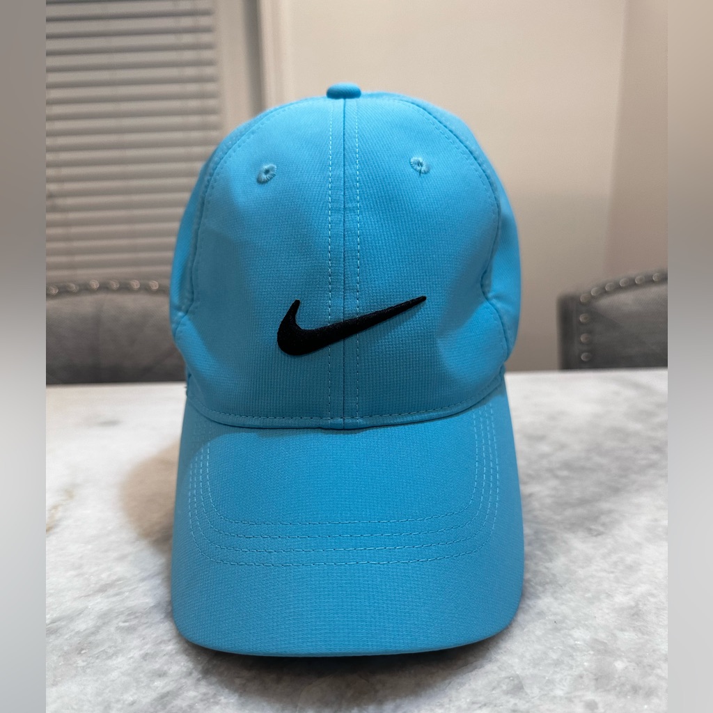 Nike Adjustable Hat Cap Blue Adult Unisex Hat  Nike Golf